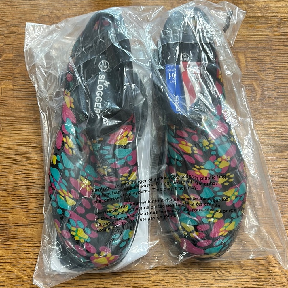 Sloggers Women's Size 10 Multicolor Garden Shoes-Brand New